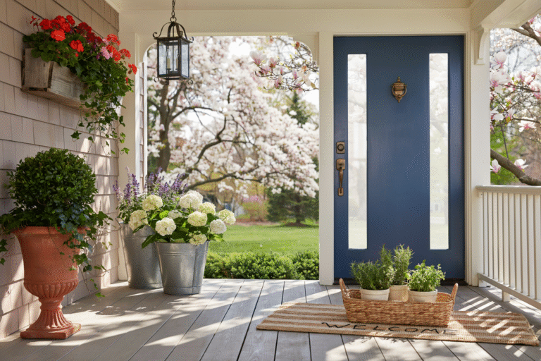 Front Porch Planter Ideas