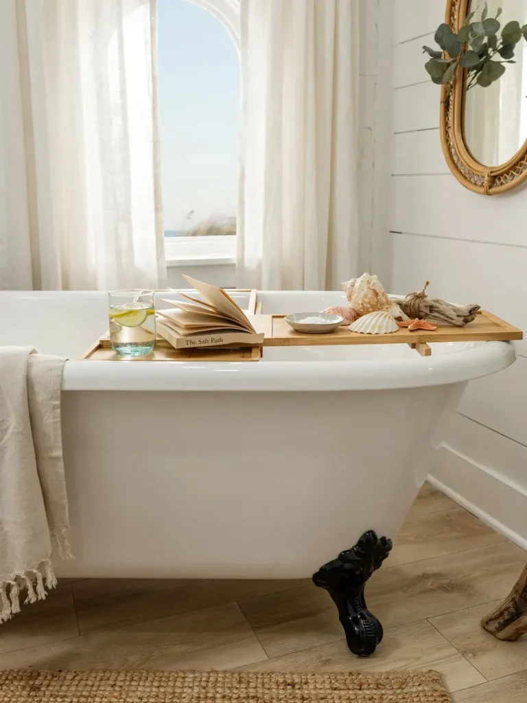Coastal-Inspired Bath Tray