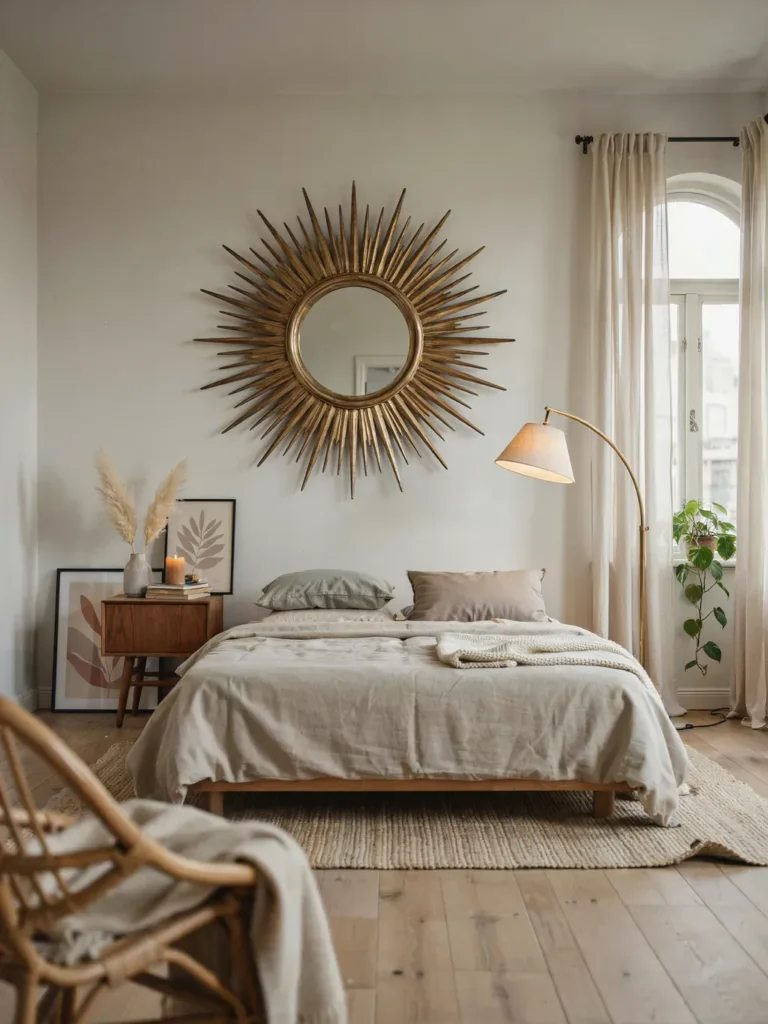 Sunburst Decorative Mirror