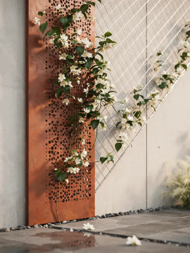 Modern Minimalist Trellis for Star Jasmine