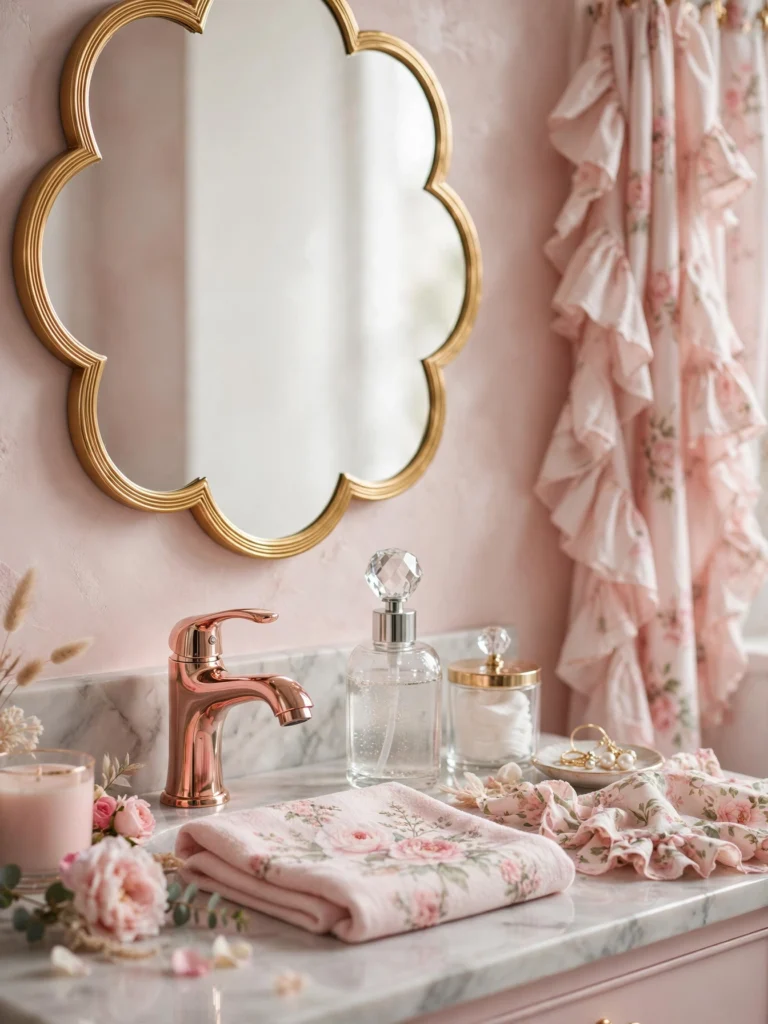 Girly Bathroom Ideas: Soft, Feminine, and Fun