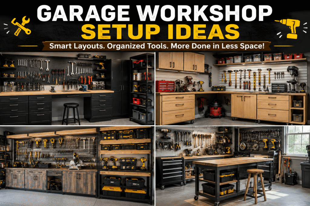 Garage Workshop Setup Ideas