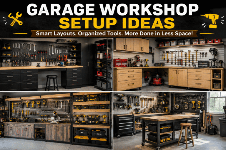Garage Workshop Setup Ideas