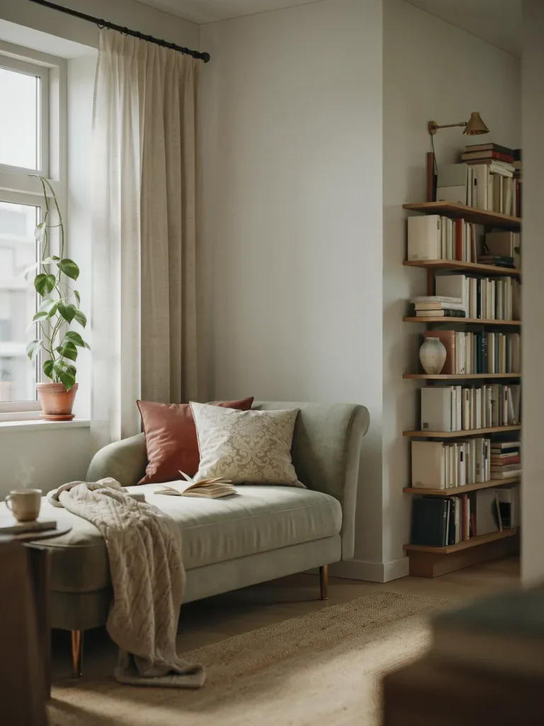 The Charm of a Chaise Lounge Reading Nook