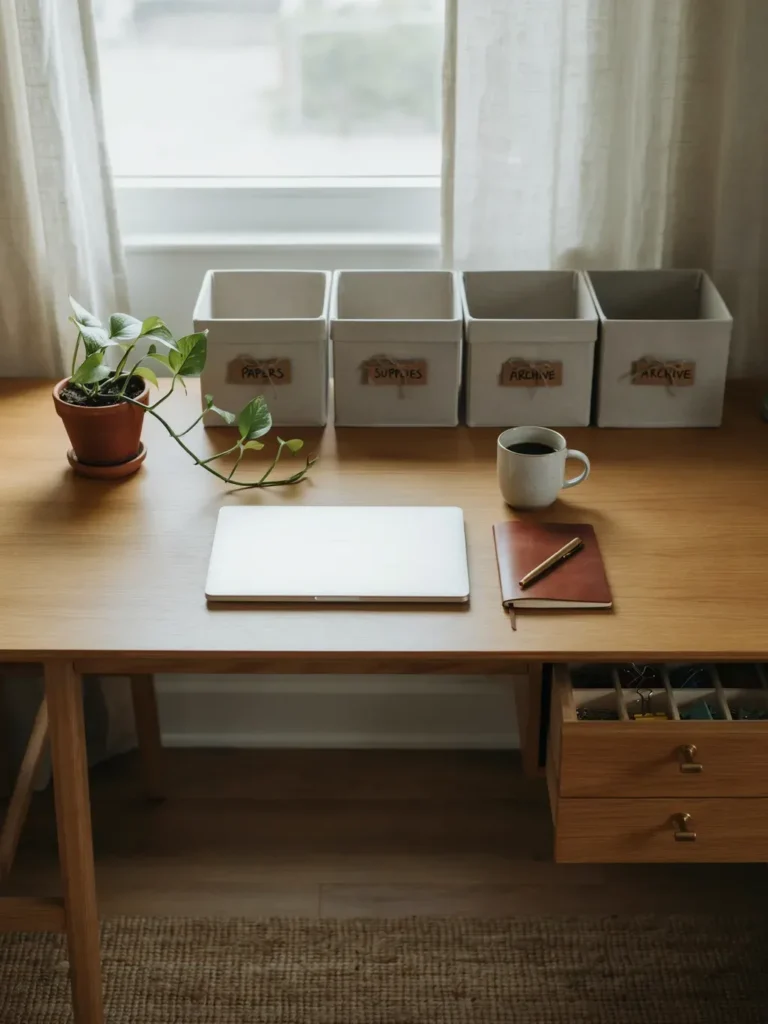 Keep the Space Organized and Clutter-Free