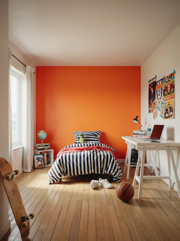 Try Colorful Boys Room Designs For Energy