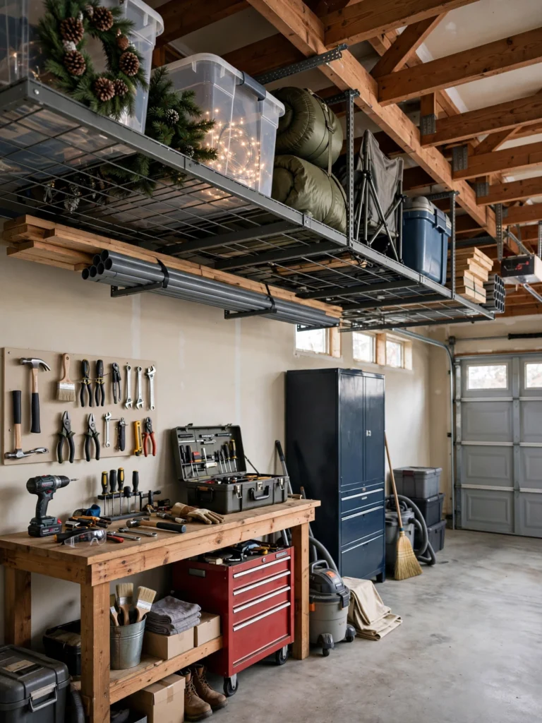 Add Overhead Storage Racks
