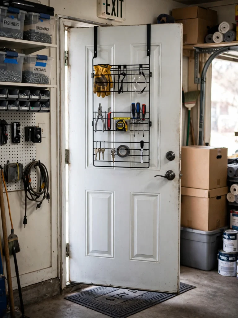 Add a Door-Mounted Rack on the Service Door