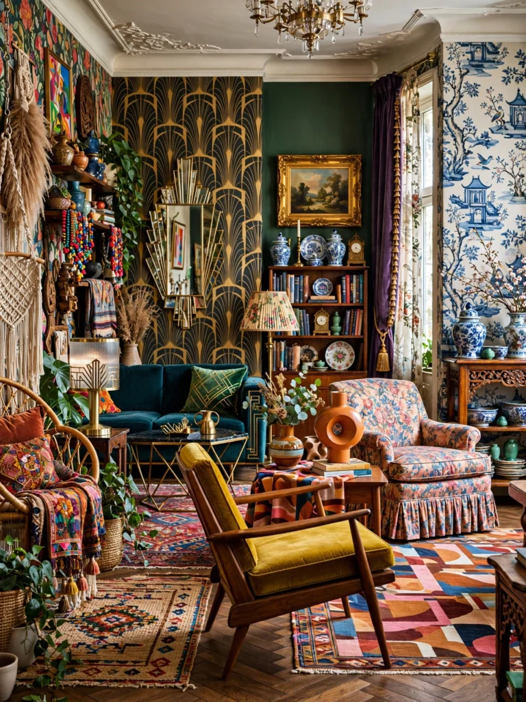 Maximalist Decor Sub-Styles