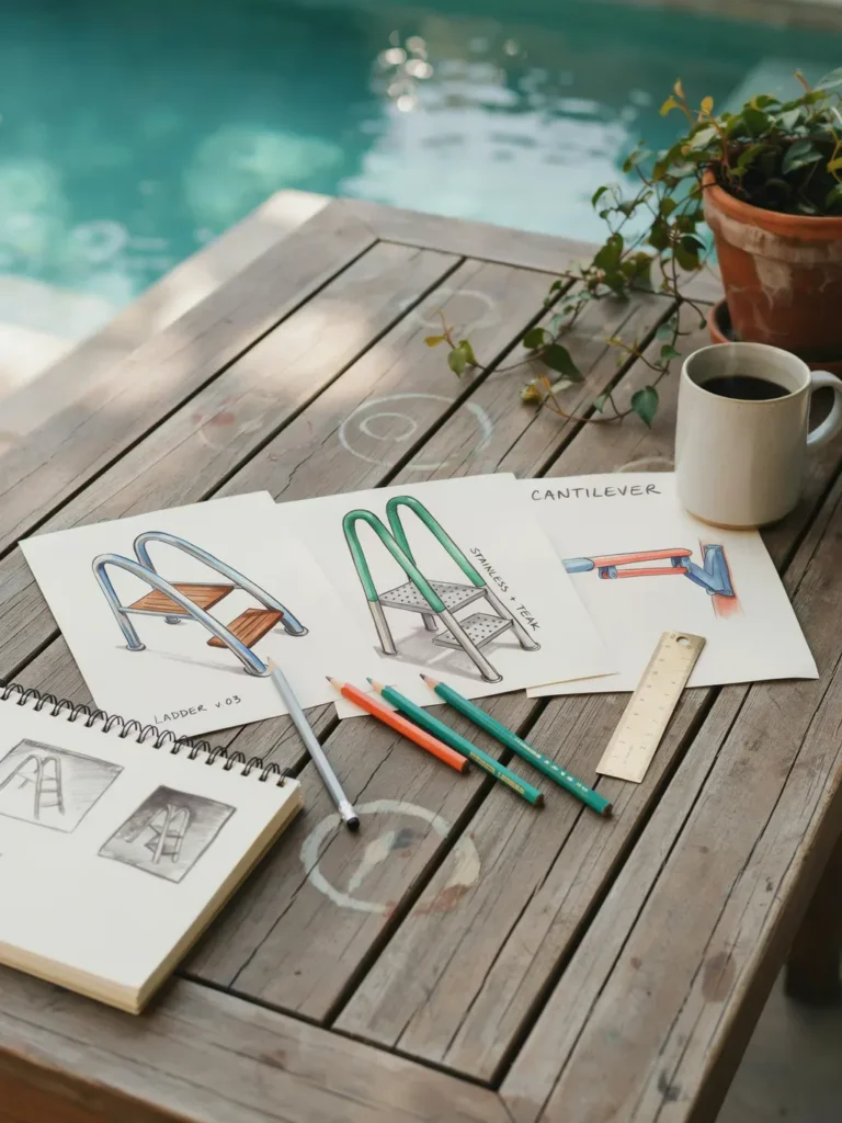 Diy Pool Ladder Design Ideas To Try