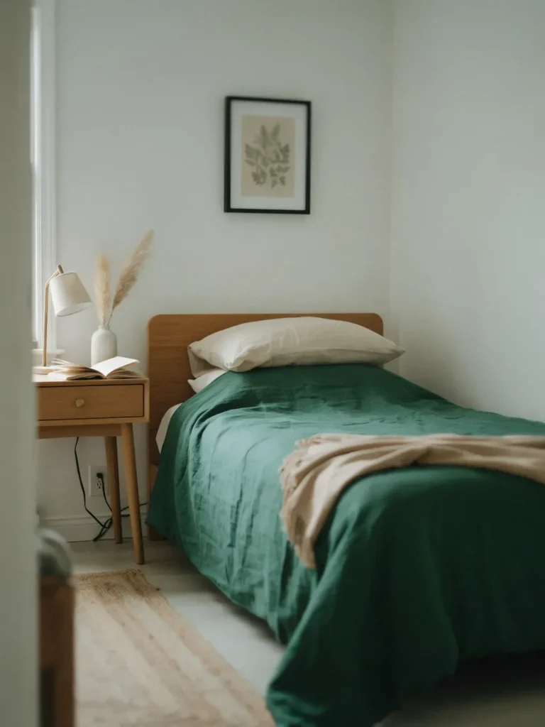 Add Throw Pillows Without Overcrowding the Bed