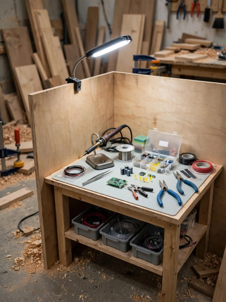 Create a Small Electronics or Fine-Detail Station