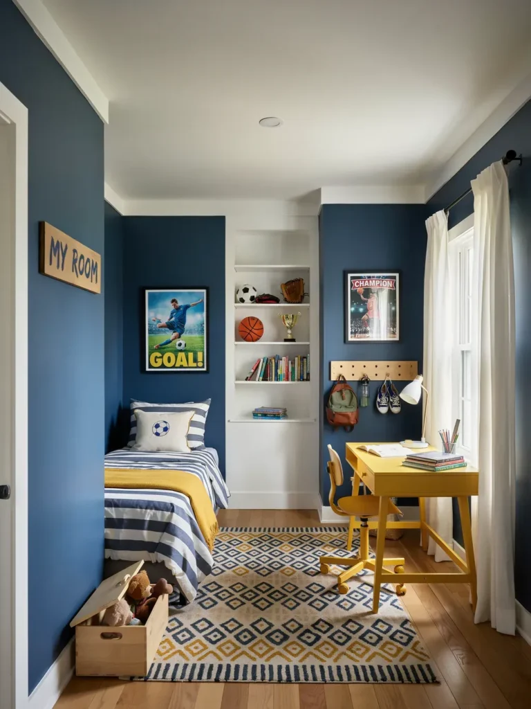 Choose Boys Bedroom Paint Ideas For Age 8-10