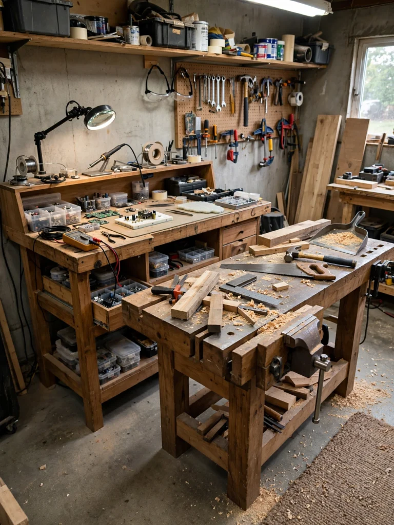 Choose a Workbench Height That Matches Your Main Task