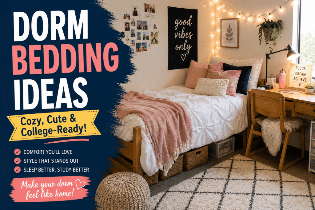 Dorm Bedding Ideas