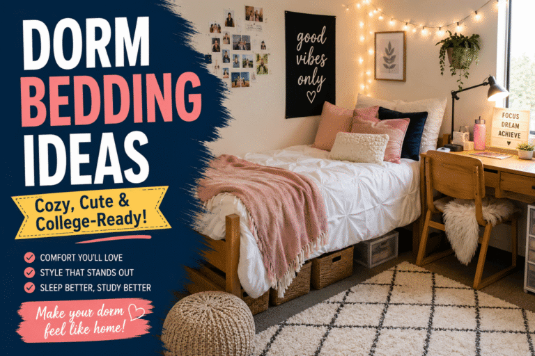 Dorm Bedding Ideas