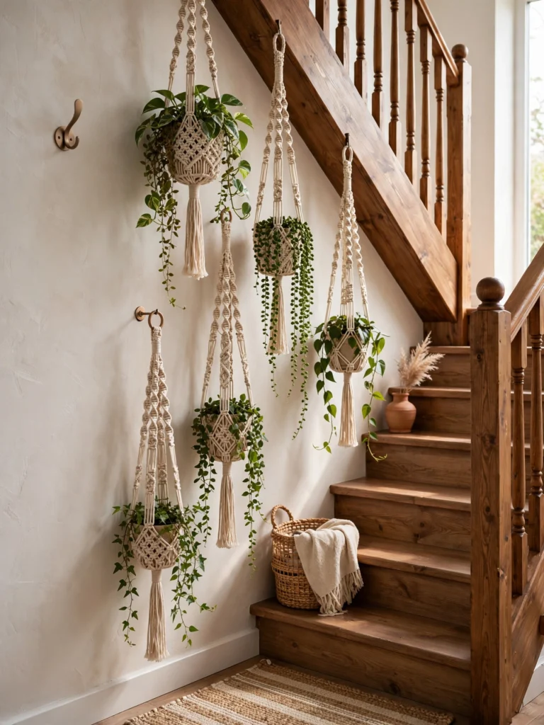The Macrame Hanger Staircase