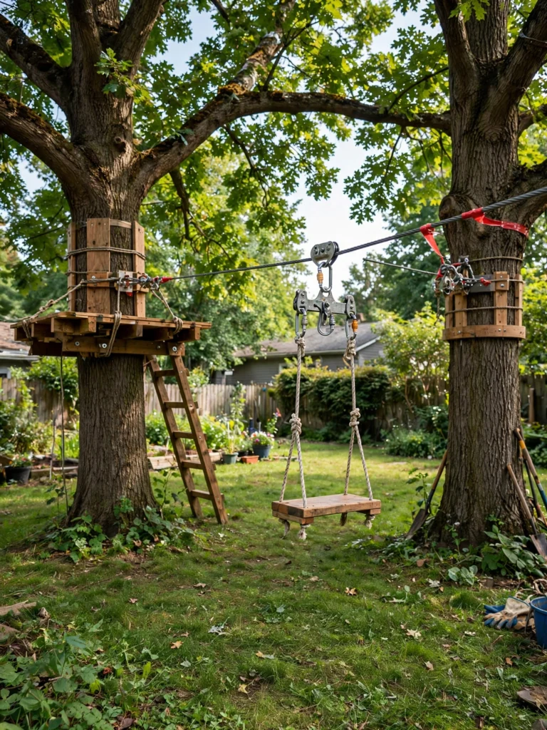  The DIY Zipline
