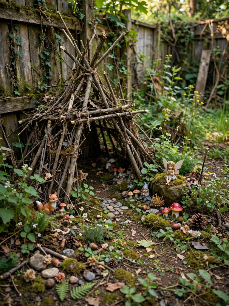 The Fairy Garden or Fort-Building Zone