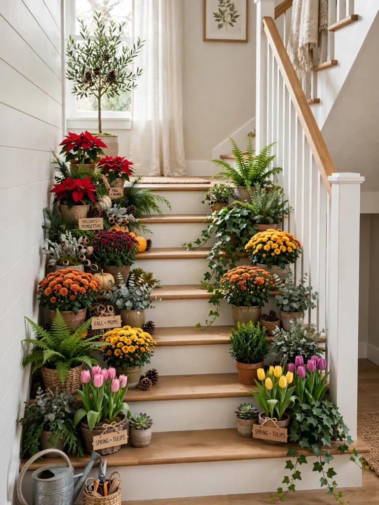  The Seasonal Rotating Stair Garden