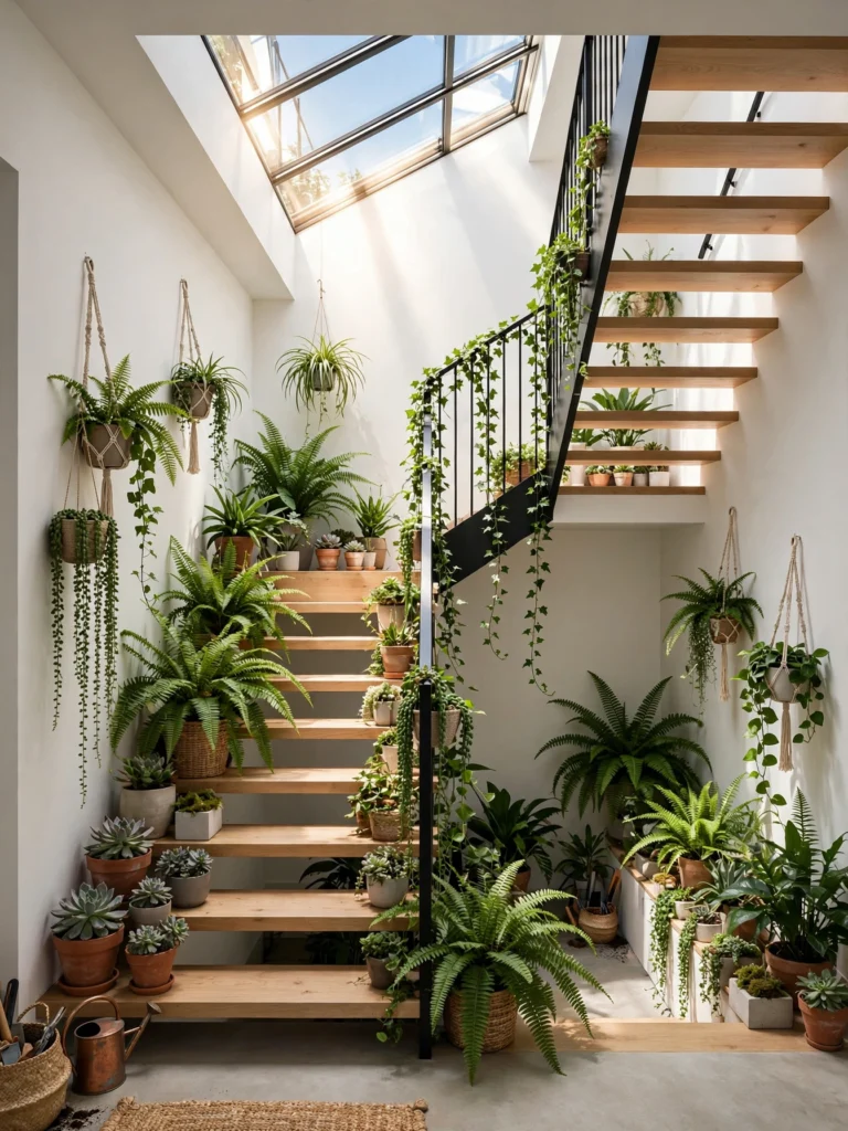 The Skylight Staircase Garden