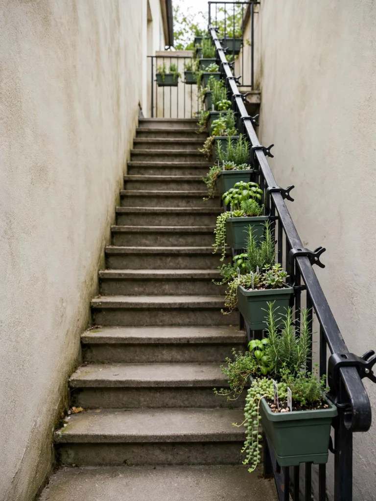  The Railing Planter Garden