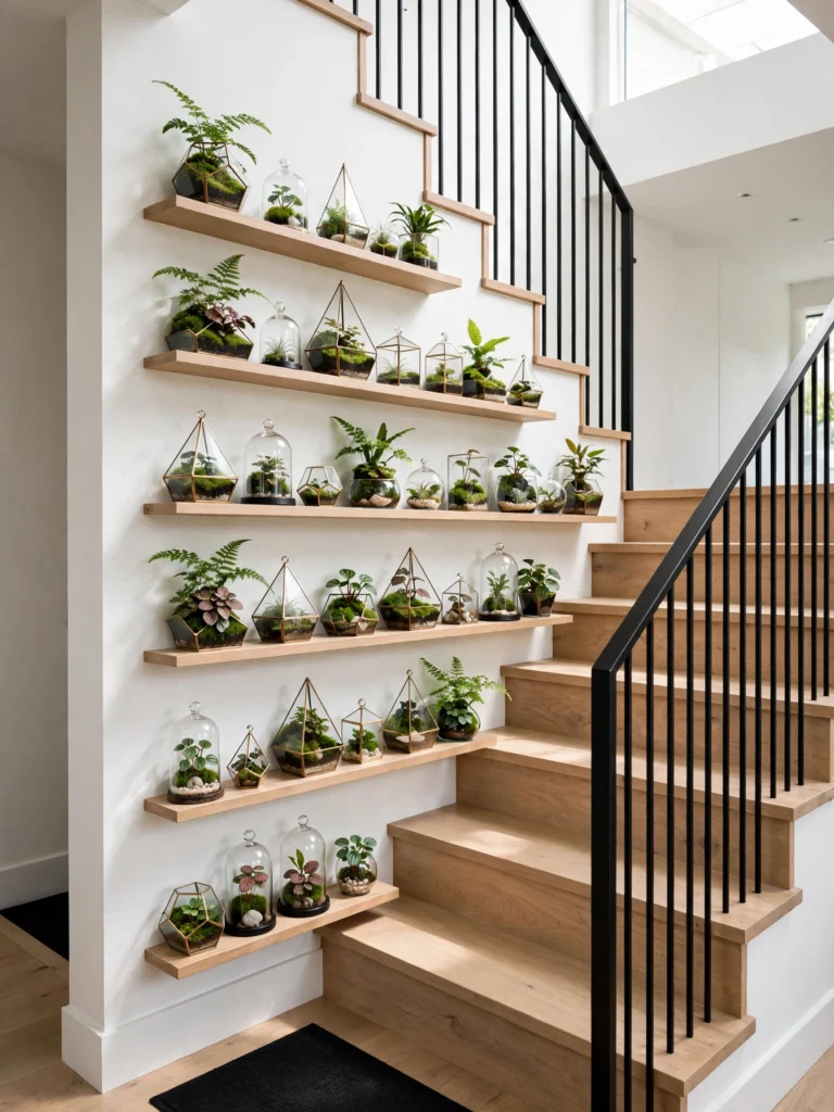  The Terrarium Staircase Display