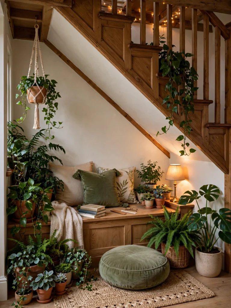 The Under-Stairs Reading Nook Garden