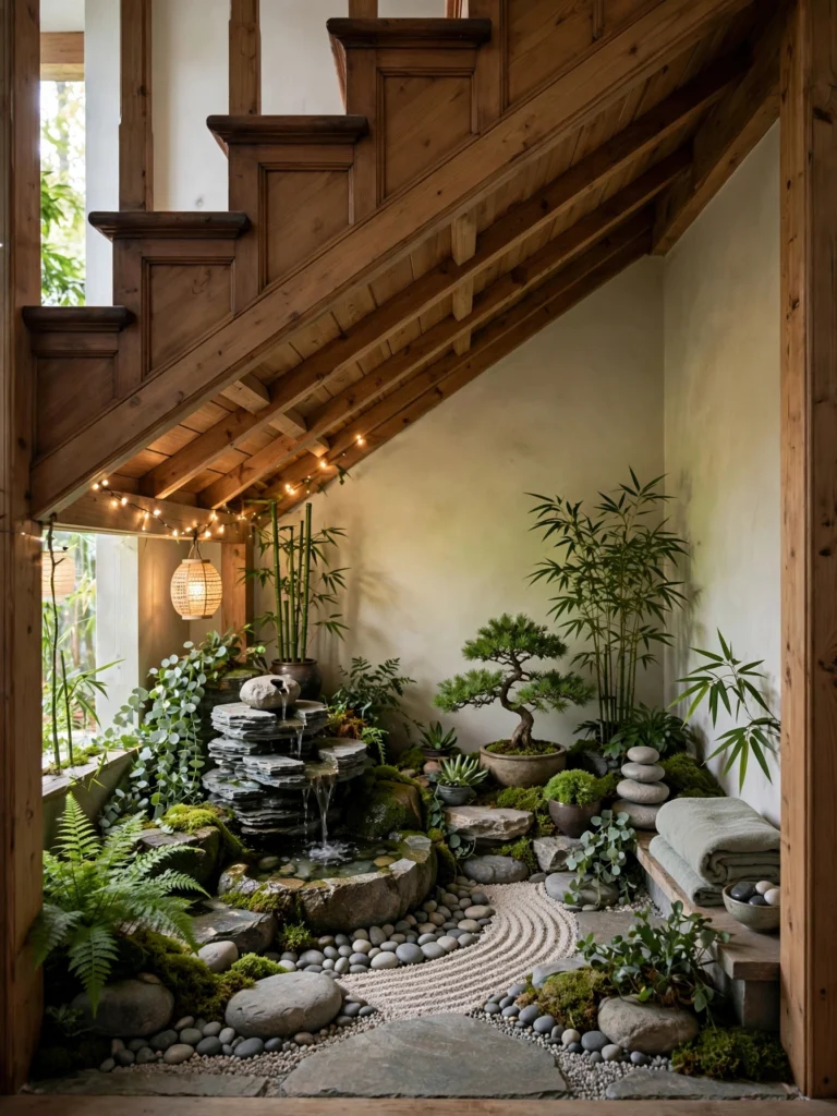 The Under-Stairs Zen Garden