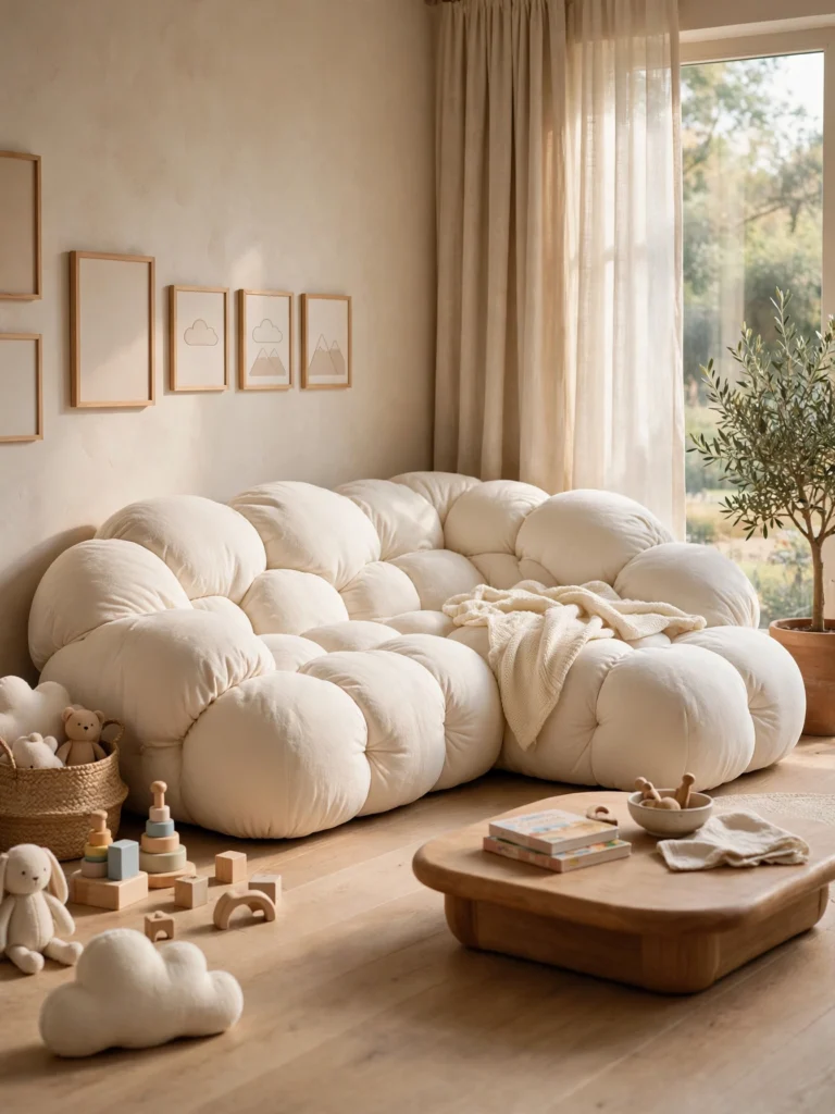 Velvet Corner Sofa for Added Luxury