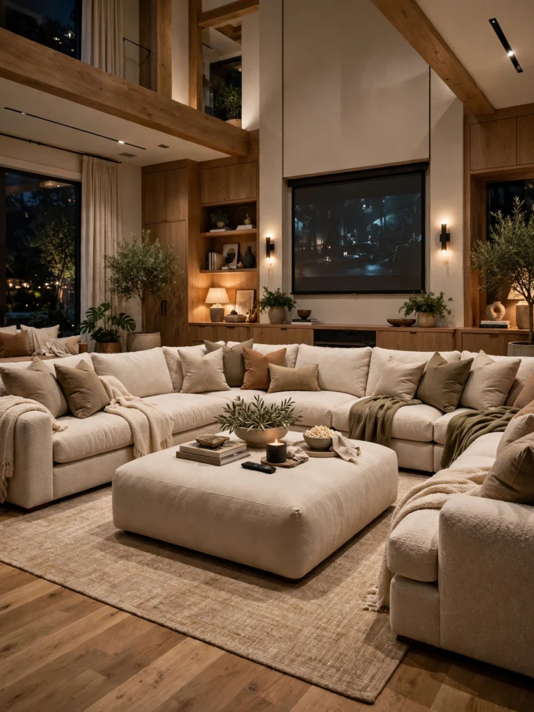 Classic L-Shaped Sectional Couch