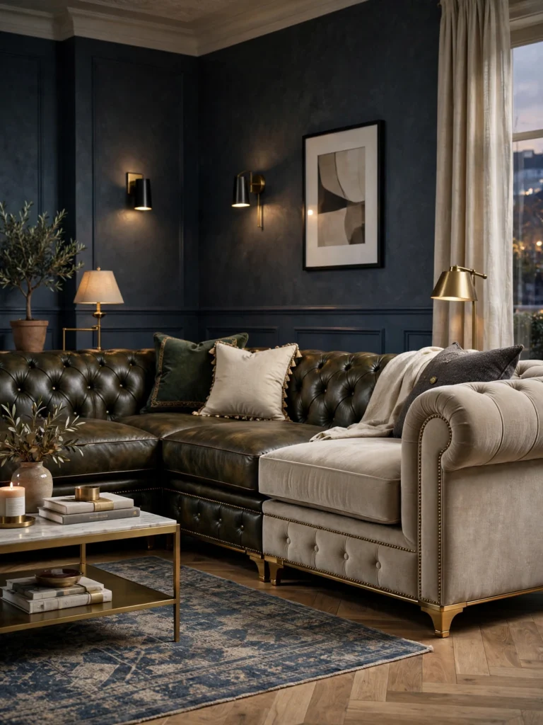 Modular Sectional for Flexible Layouts