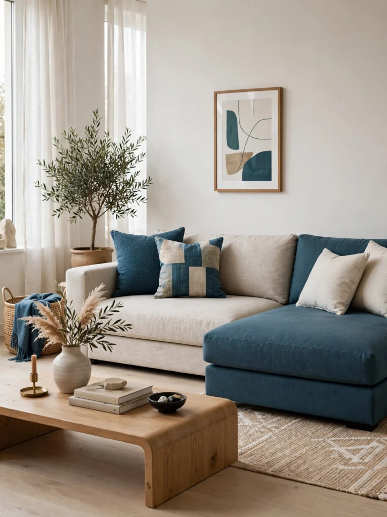 Mid-Century Modern Corner Sofa