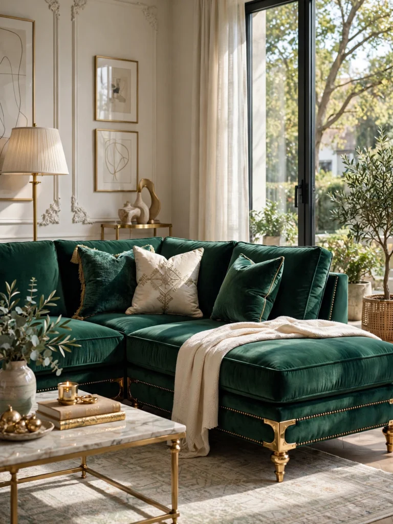  Curved Sofa for a Softer Corner