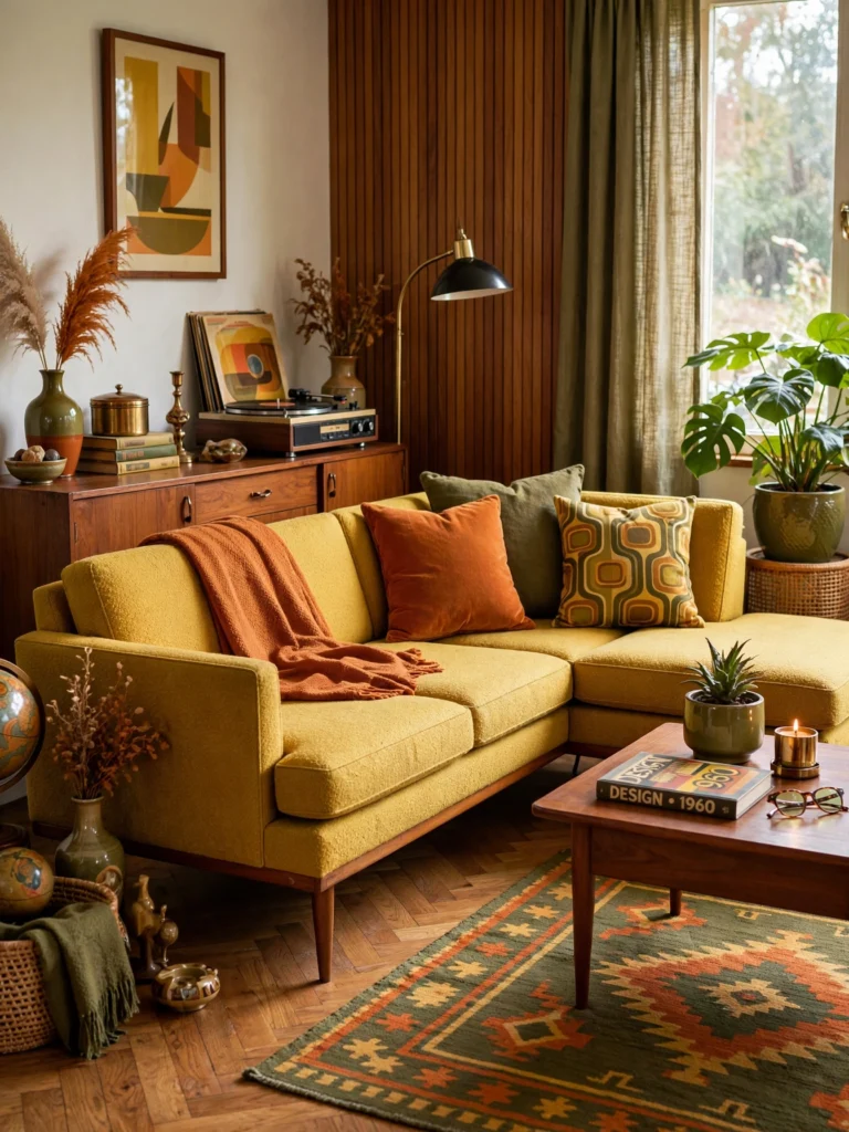 Oversized Sectional for a Cozy Family Room