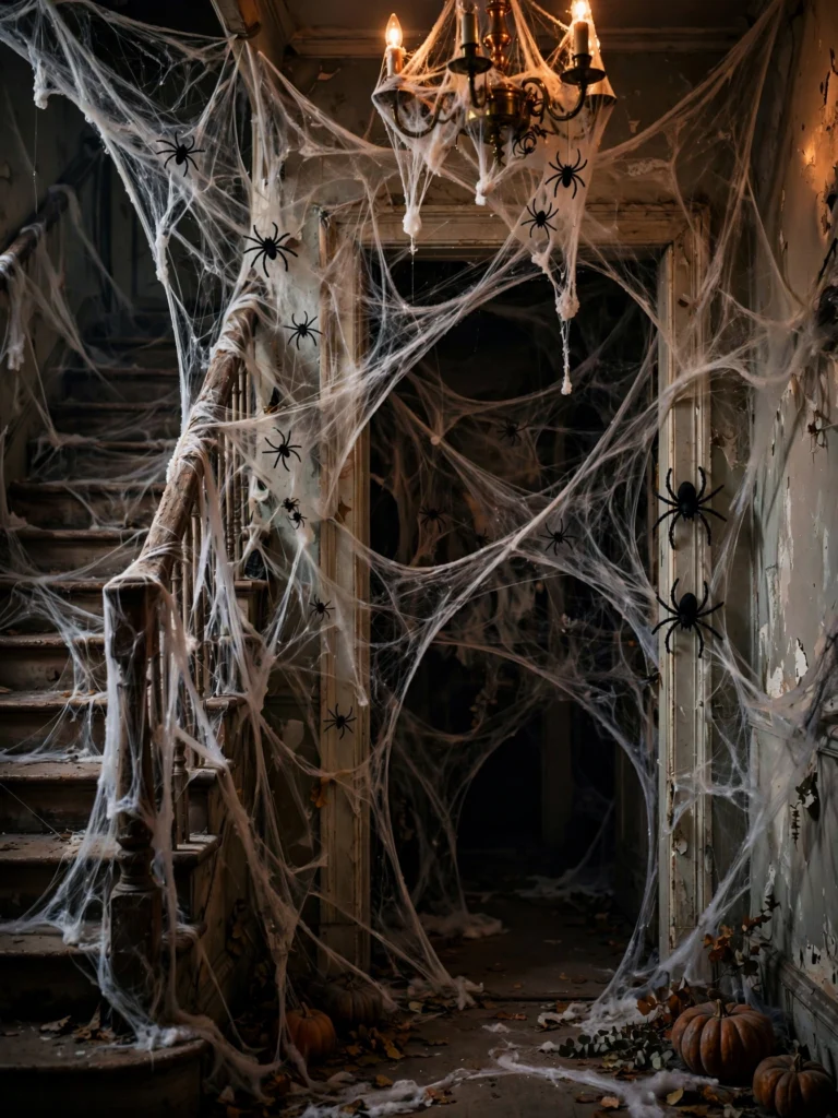 Cobweb and Spider Decorations
