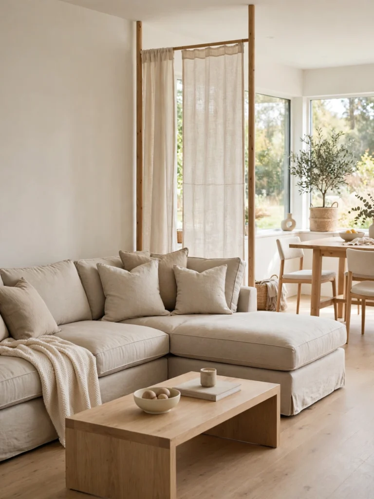  U-Shaped Couch for Maximum Seating