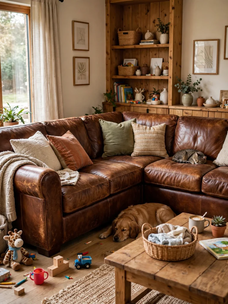 Bold Pattern Sofa for a Statement Piece