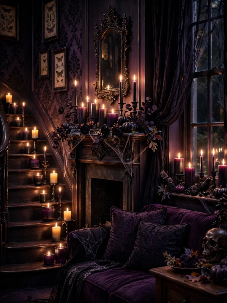 Flickering Candlelight Ambiance