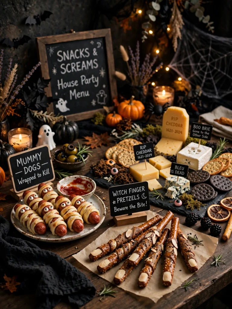 Spooky Snack Table