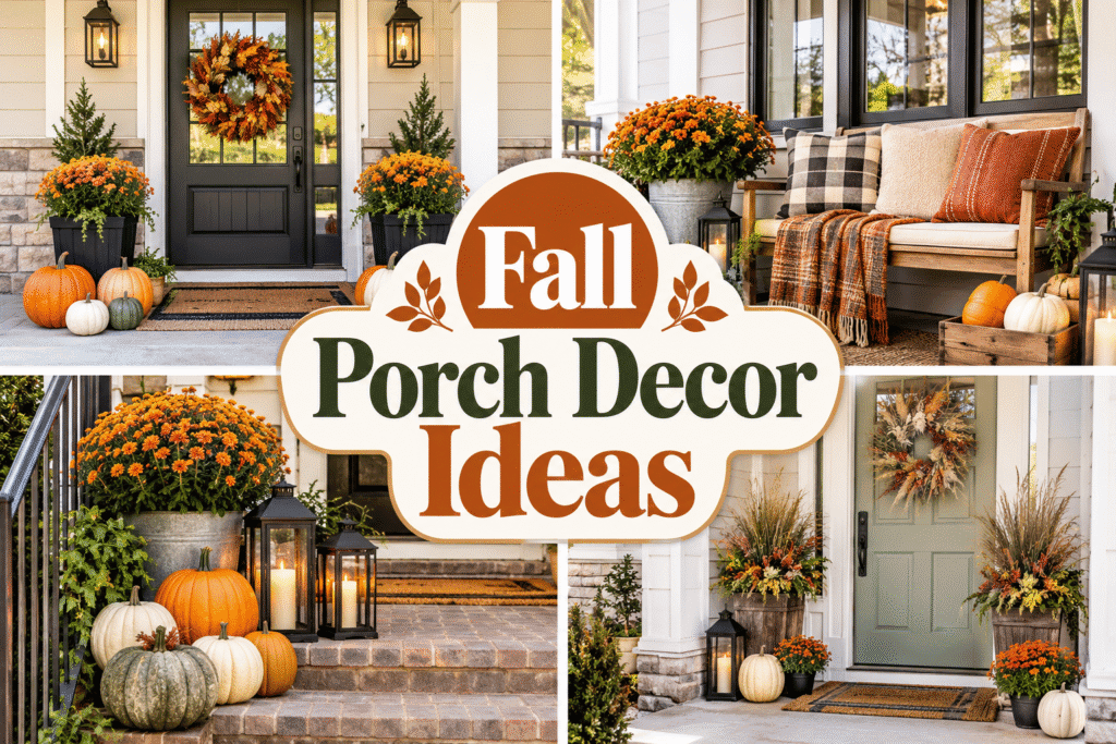 Fall Porch Decor Ideas