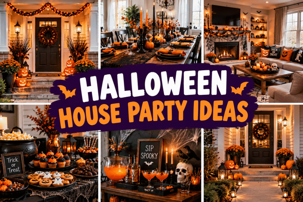 Halloween House Party Ideas