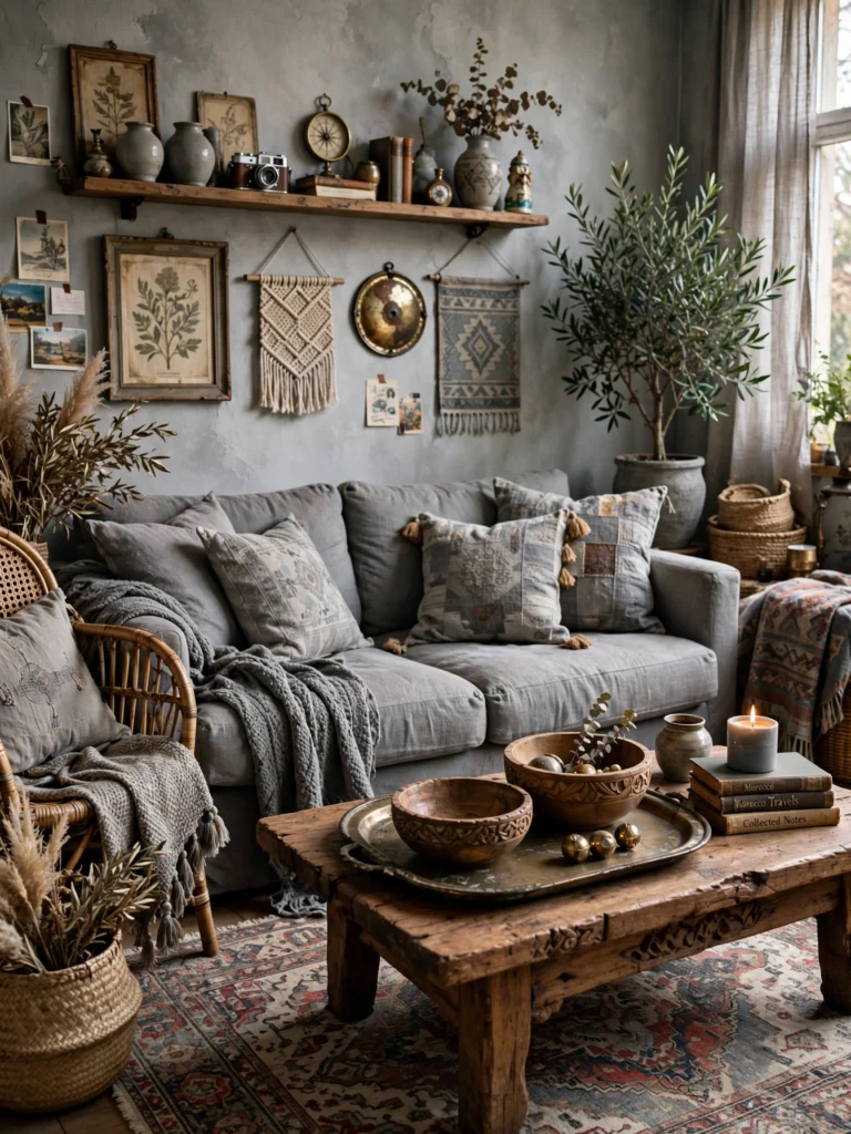 Vintage and Global-Inspired Accents