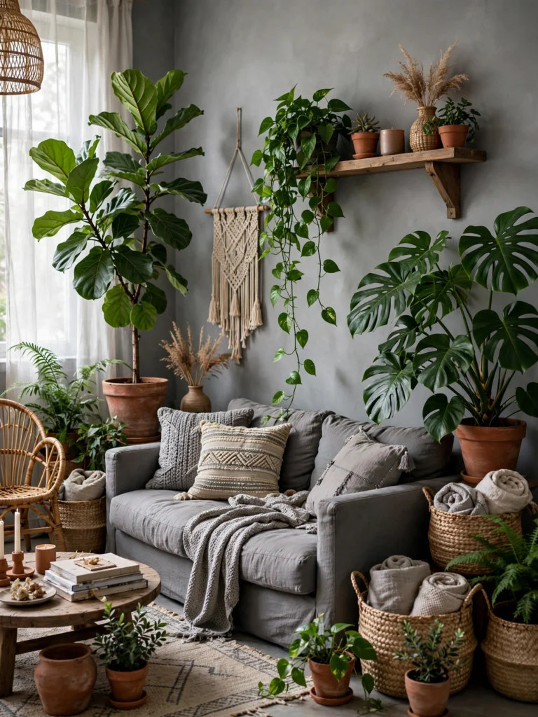 Layered Plants and Greenery