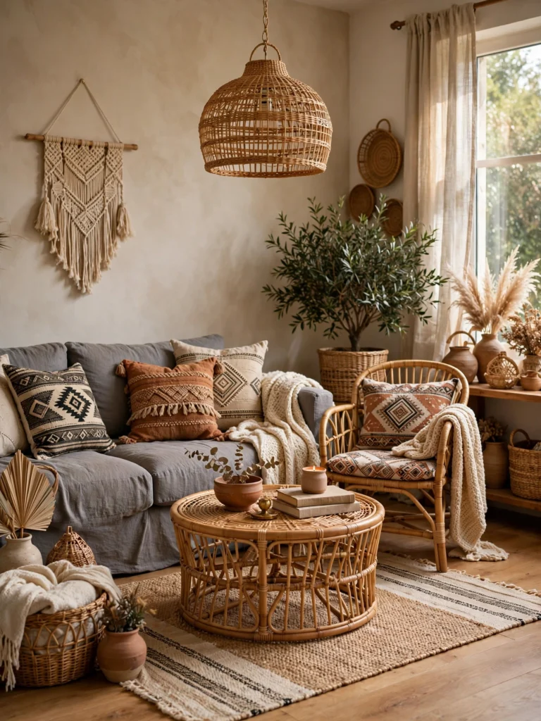 Rattan and Wicker Furniture Accents