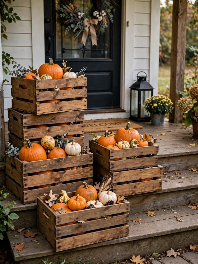 Mum-Filled Flower Beds