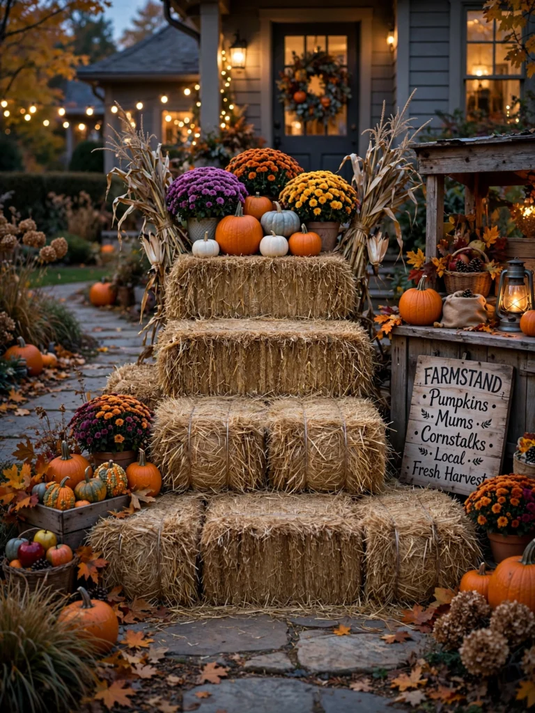DIY Wood Pallet Pumpkin Stand