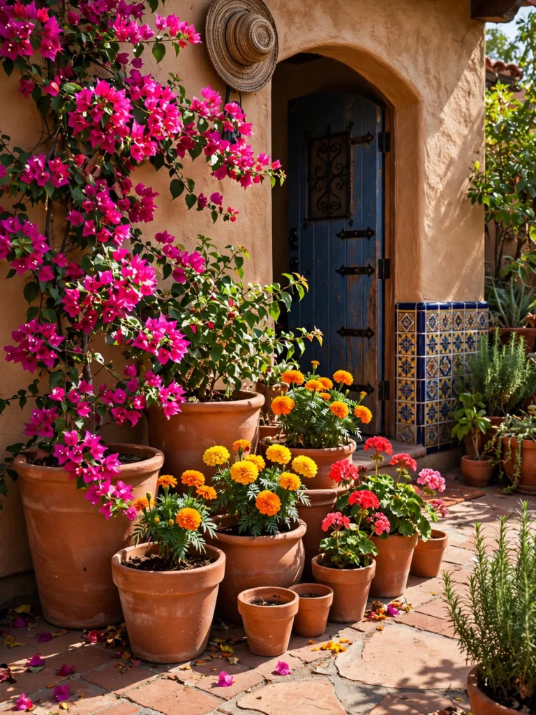 Spanish-Style Courtyard Layout