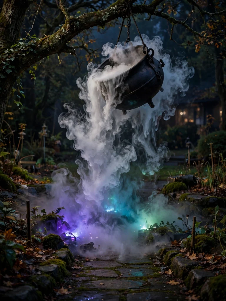 Cauldron Garden Bed Accent