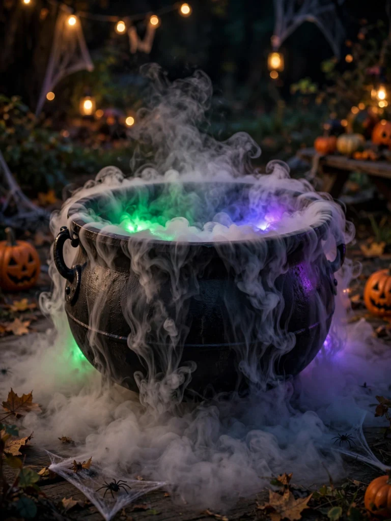 Fog Machine Cauldron Effect